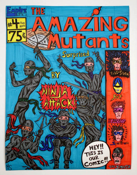 Amazing Mutants #4, 2008. Michael Scoggins