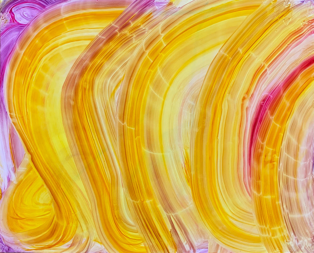 Yellow Pink, 2018. Fran O'Neill