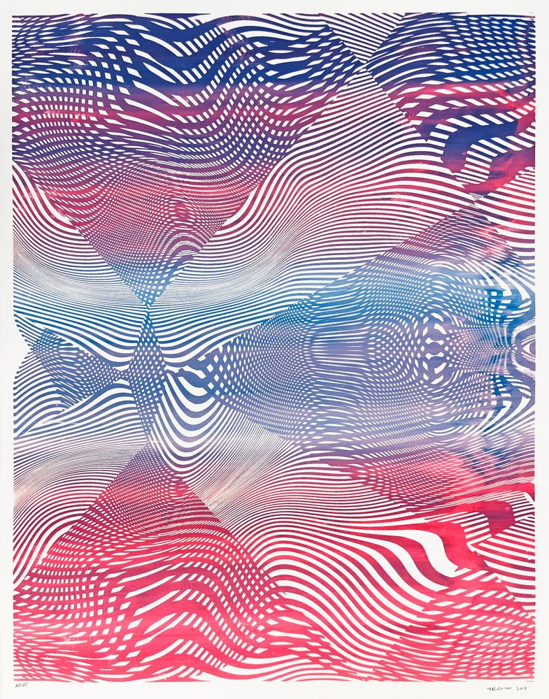 Untitled Screenprint PB, 2018. Chris Trueman