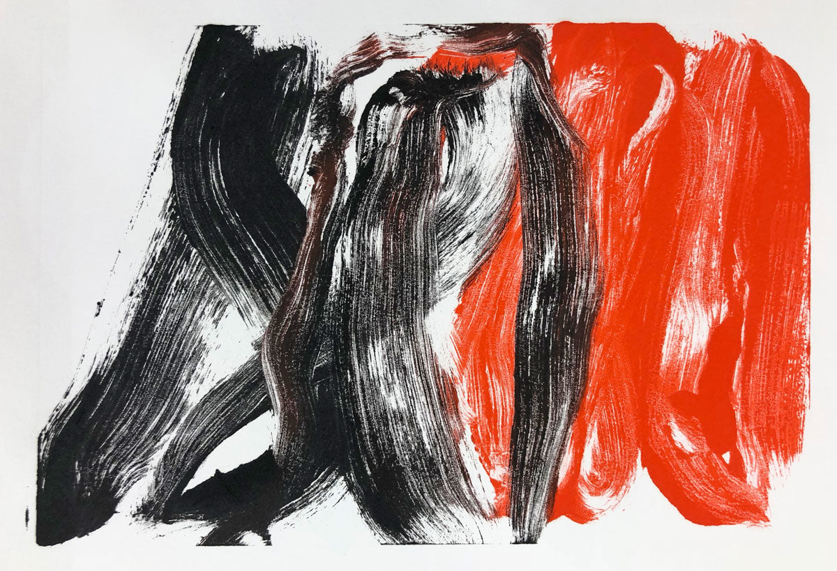 Untitled Mono Print (III), 2018. Fran O'Neill