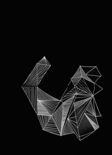 Angle - Negative, 2014. Print by Lauren Simmonds