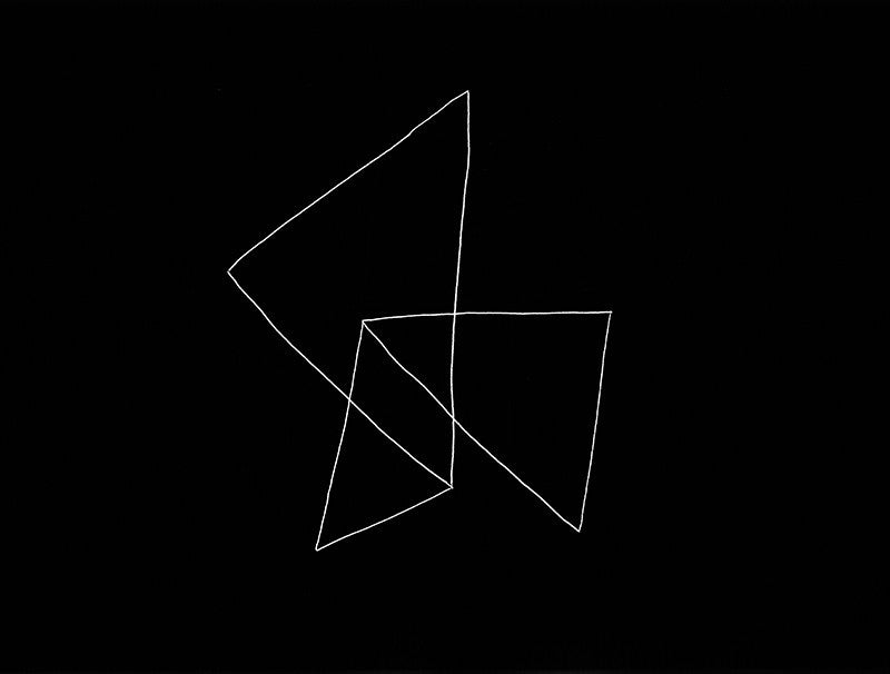 Folded II, 2015. Print by Lauren Simmonds