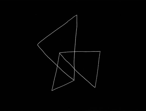 Folded II, 2015. Print by Lauren Simmonds