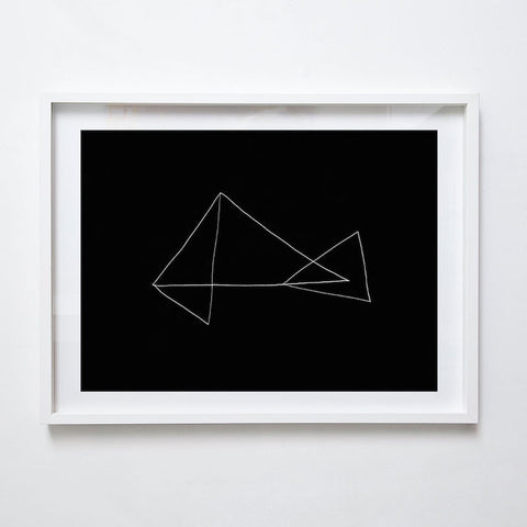 Folded I, 2015. Print by Lauren Simmonds