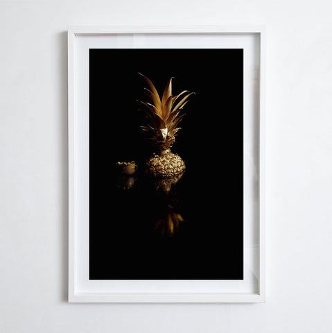 Golden still life II, 2010. Print by Margarita Dittborn Valle