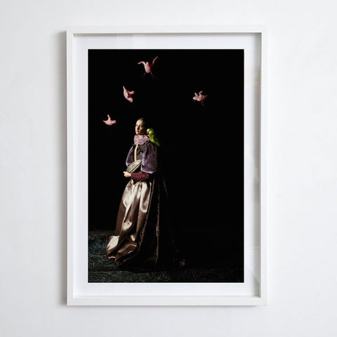 Enferma de amor V, 2008. Print by Margarita Dittborn Valle