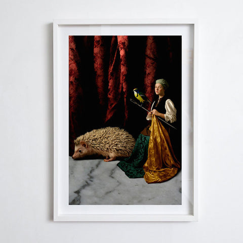 Escena de costura, 2008. Print by Margarita Dittborn Valle.