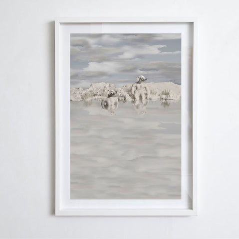 In this lugar tan lejos, 2009. Print by Margarita Dittborn Valle.