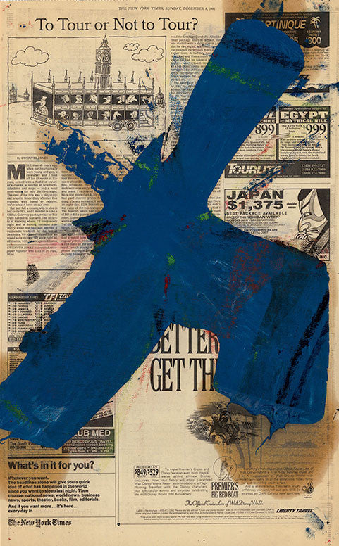 Transfer - Blue, 1992. Michael Goldberg