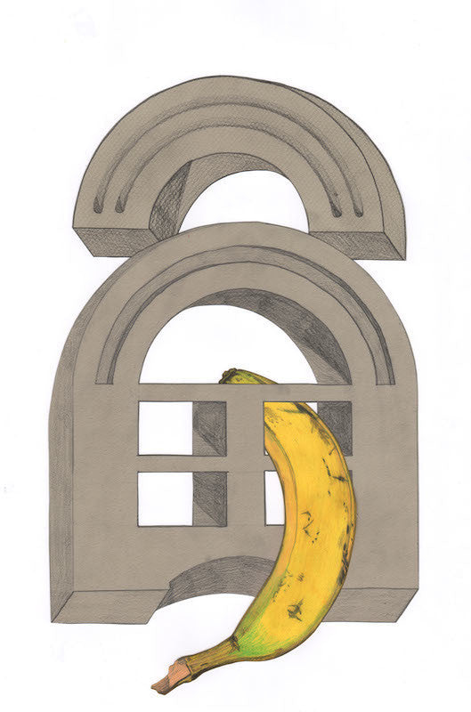 Banana #1 2012. Print by Michelle Matson