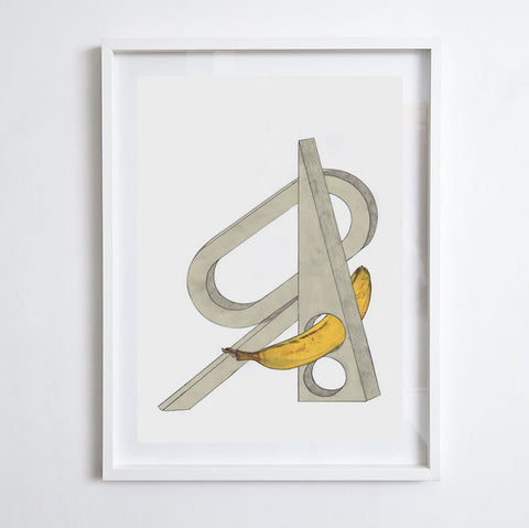 Banana #4, 2012. Print by Michelle Matson