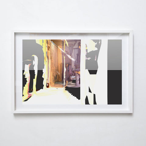 House Scan 1: 2nd Story Bathroom, 2015. Rebecca Norton
