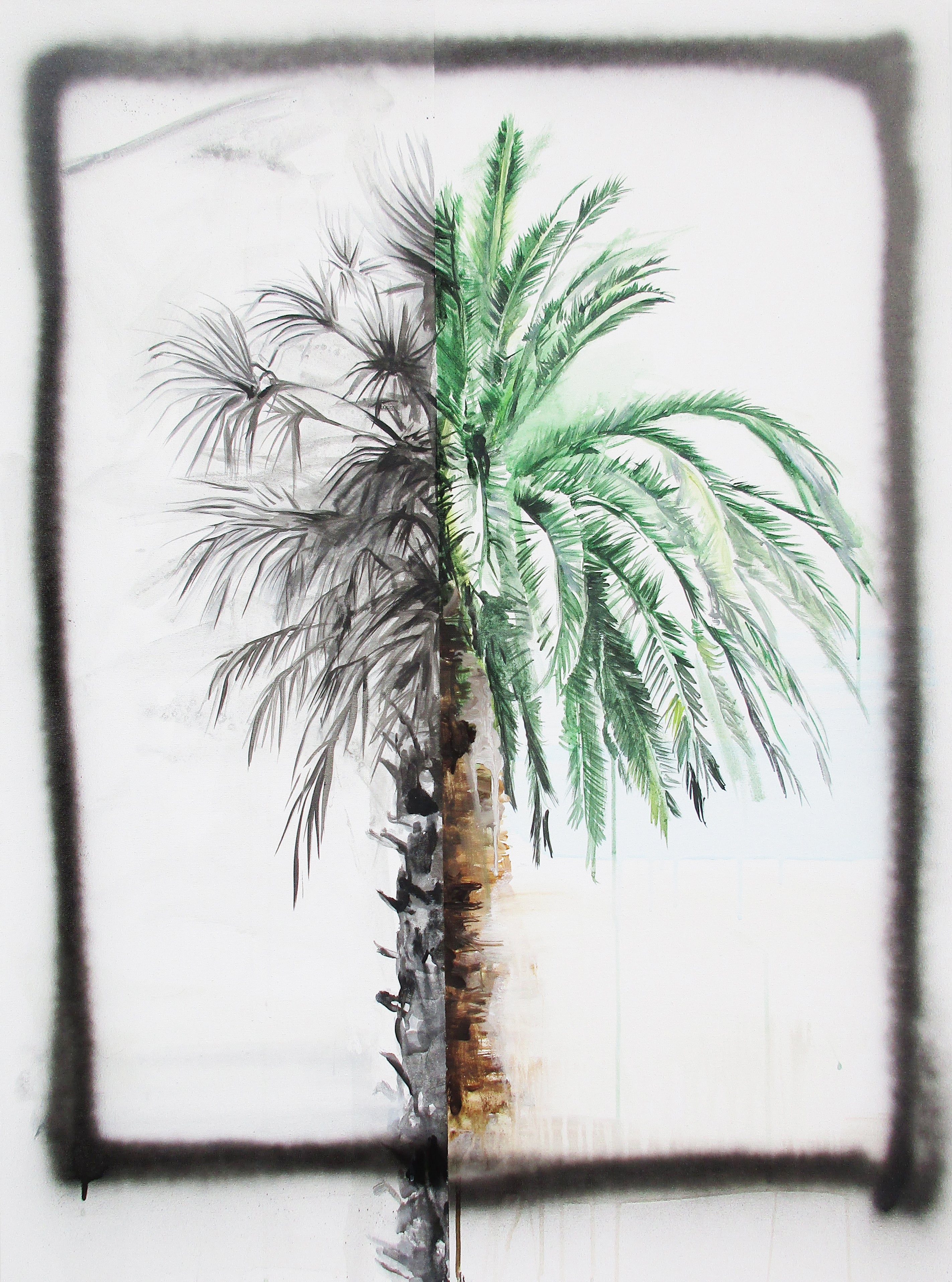 I Really Can't Paint a Palm Tree, 2018. Michael Weißköppel