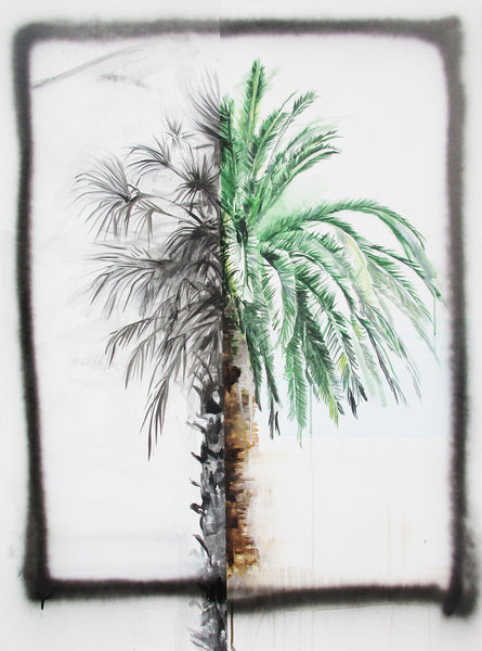 I Really Can't Paint a Palm Tree, 2018. Michael Weißköppel