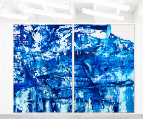 B2 Diptych, 2017. Chris Trueman